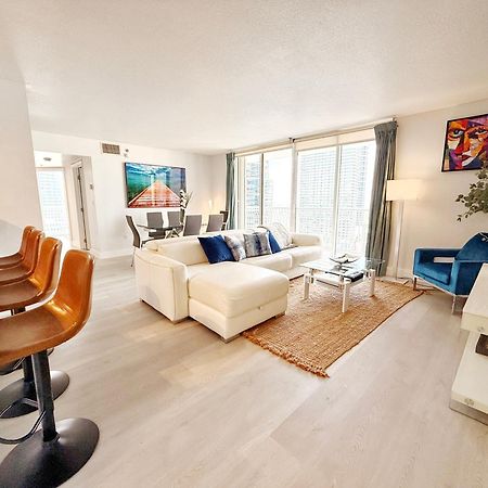 Upscale Brickell 3 Bedroom With Water Views And Free Parking Miami Buitenkant foto