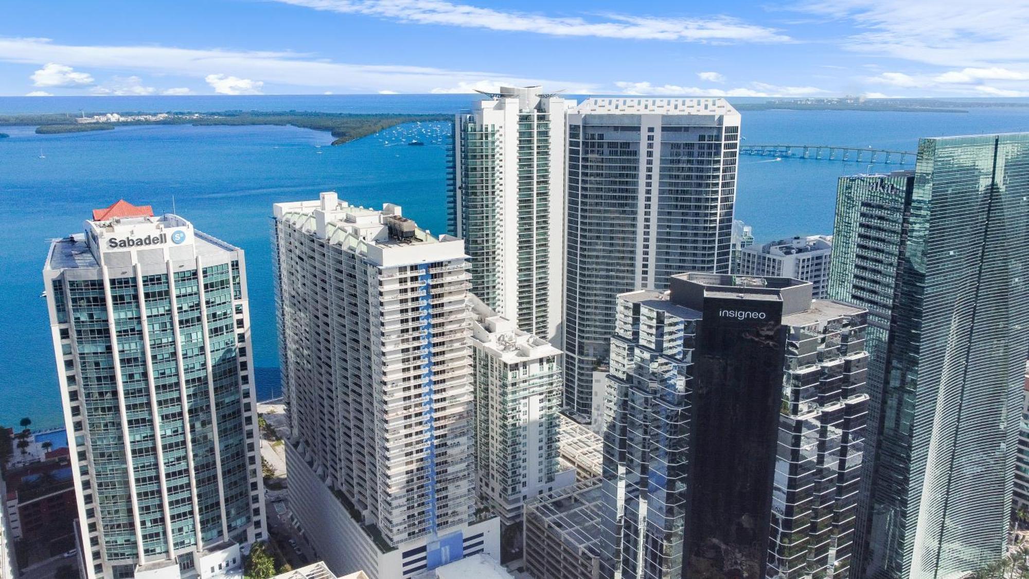 Upscale Brickell 3 Bedroom With Water Views And Free Parking Miami Buitenkant foto