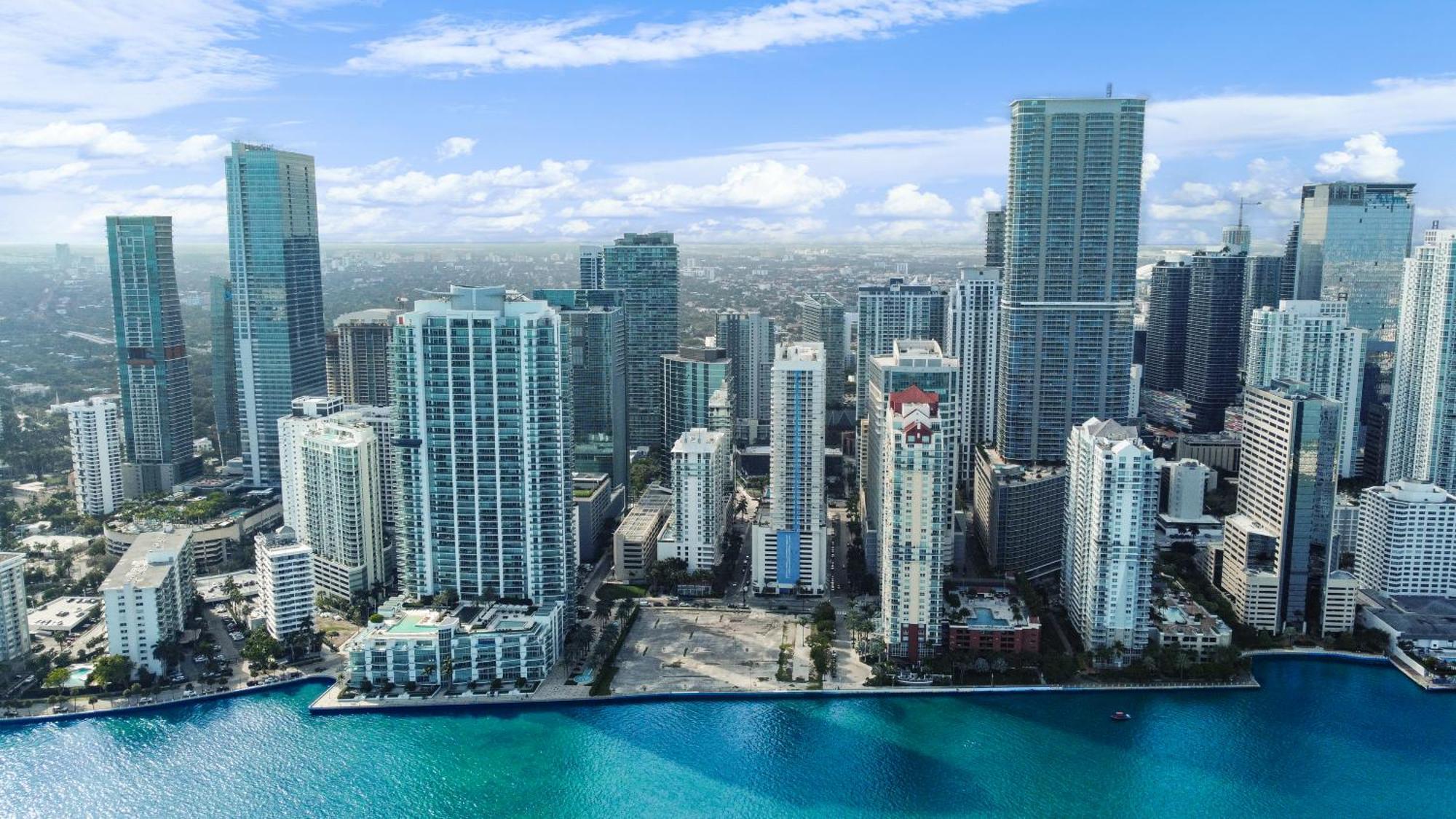Upscale Brickell 3 Bedroom With Water Views And Free Parking Miami Buitenkant foto