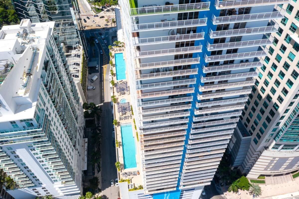 Upscale Brickell 3 Bedroom With Water Views And Free Parking Miami Buitenkant foto
