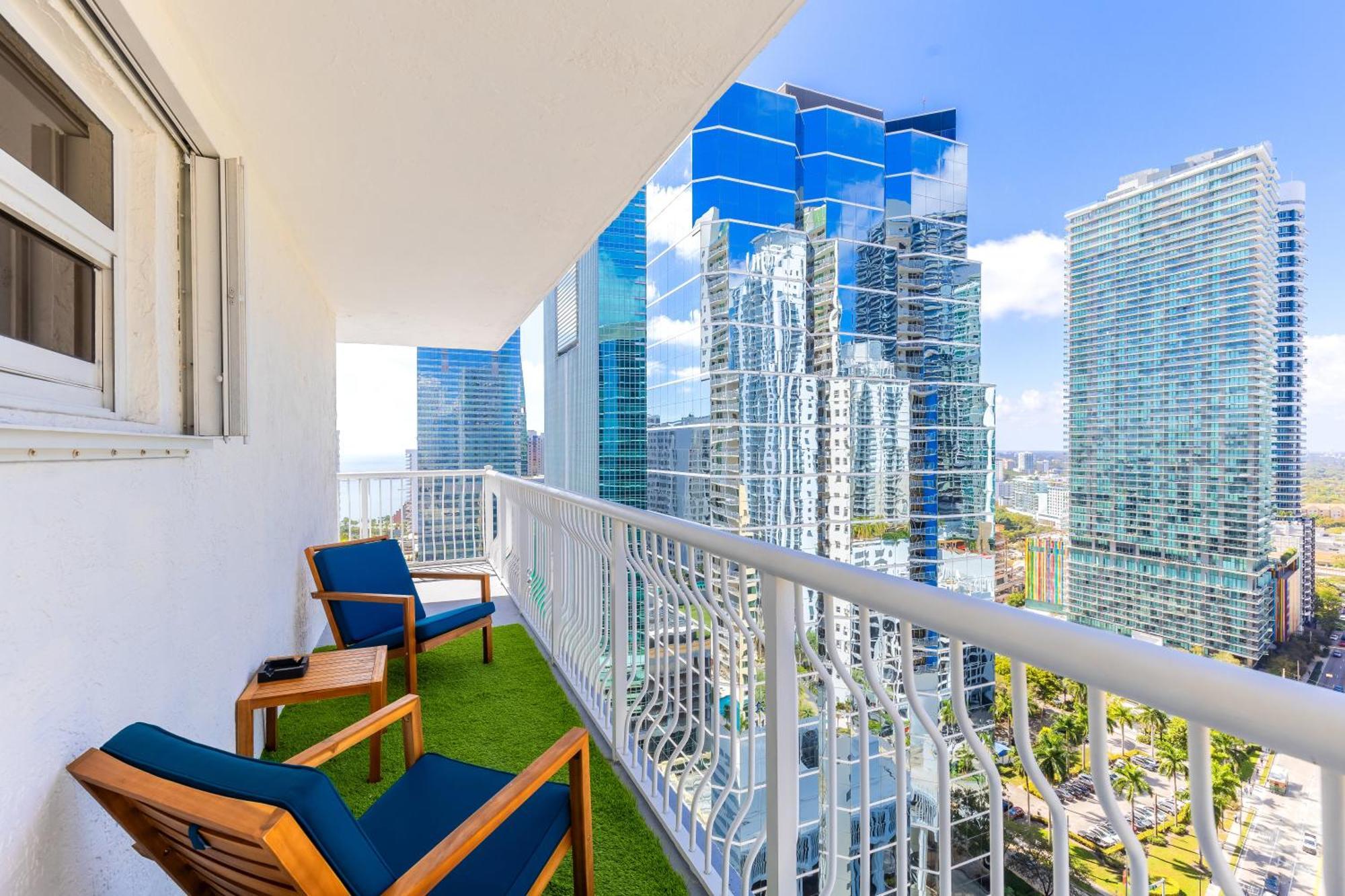 Upscale Brickell 3 Bedroom With Water Views And Free Parking Miami Buitenkant foto